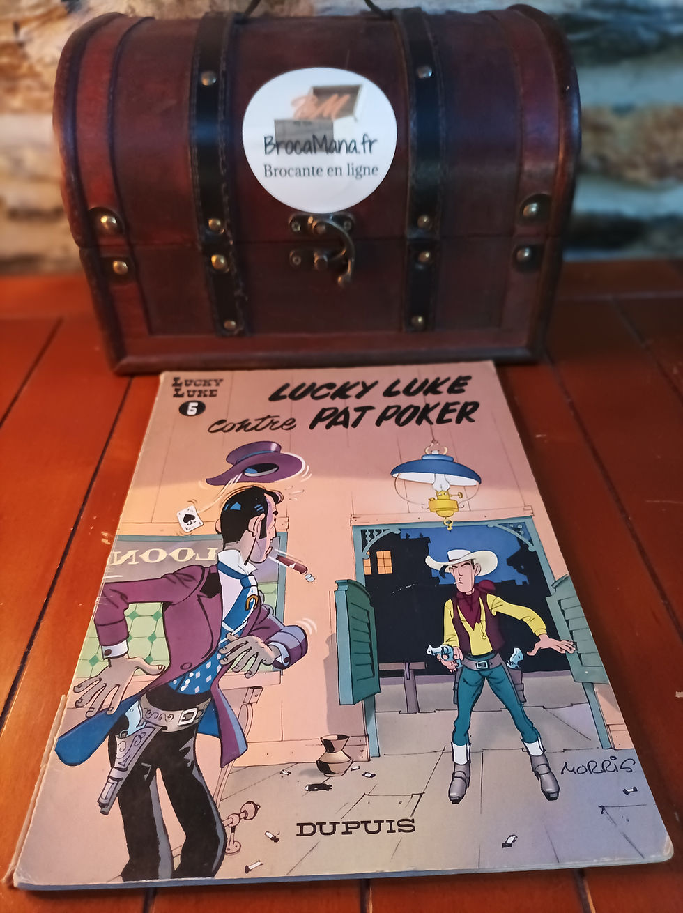 Miniature : Bande dessinée Lucky Luke numero 5