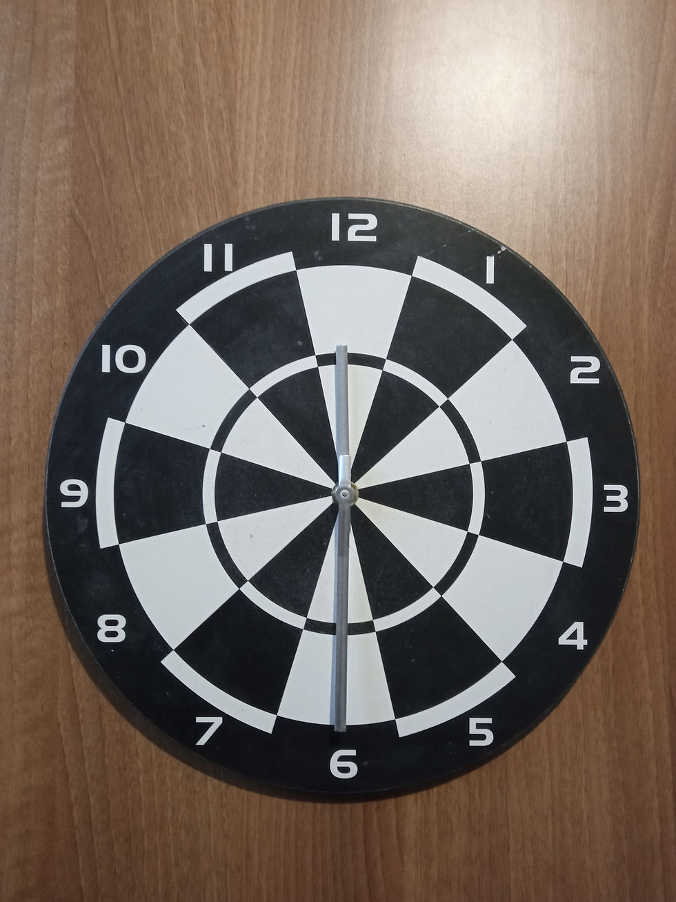 Miniature : Horloge cible fléchette