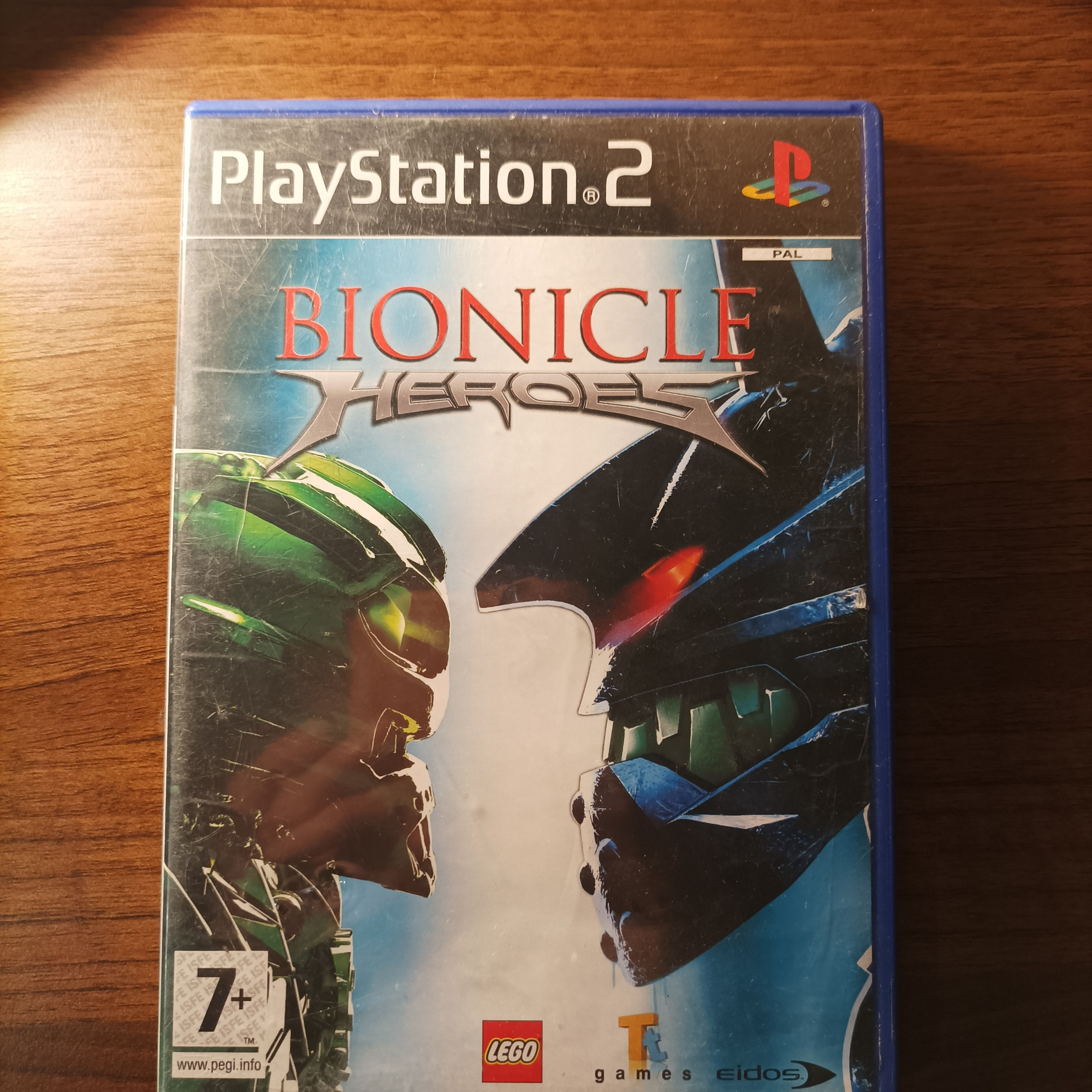 Jeu Ps2 Bionicle Heroes Playsation Sony 2006
