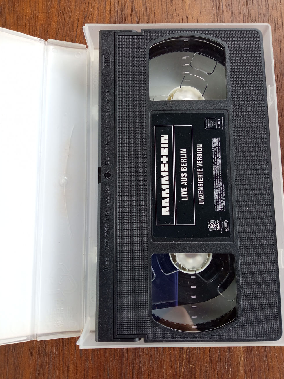 Miniature : k7 video vhs Rammstein  Live à Berlin 1999