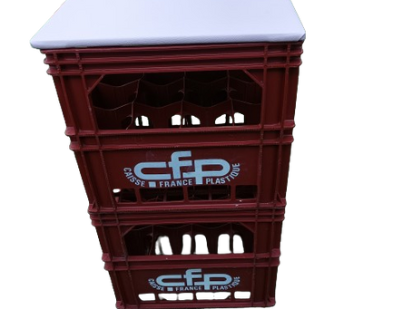 Casier à bouteilles en plastique Cfp et autres 