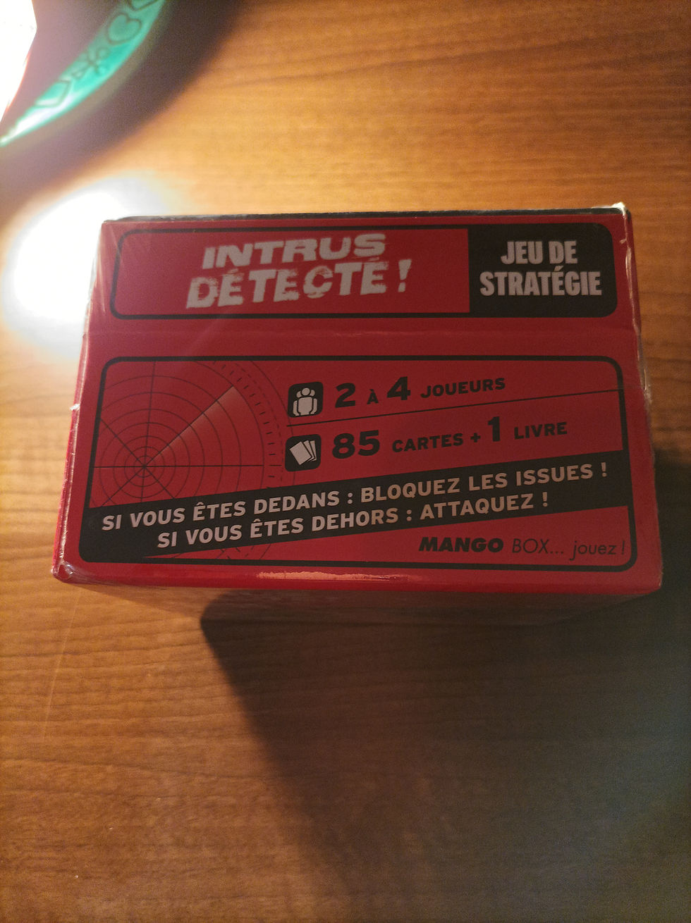 Miniature : Jeu Intrus détectés