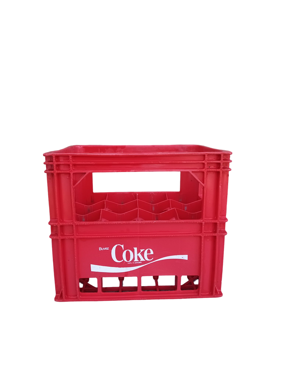 Miniature : Casier 12 bouteilles Coca Cola Coke Allibert vintage