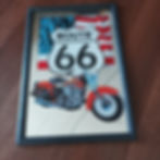 cadre miroir route 666