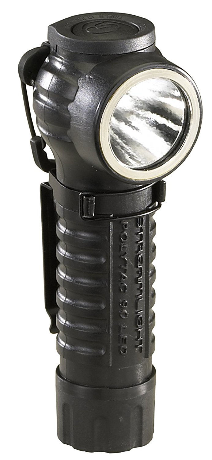 Streamlight 88830 PolyTac 90 LED Right Angle Polymer Flashlight, Black