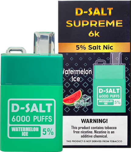 D-Salt 6000 Puffs High-Capacity Disposable Salt Nic Vape - 3 PACK | D-Salt D-Salt 6000 Puffs High-Capacity Disposable Salt Nic Vape - 3 PACK | D-Salt