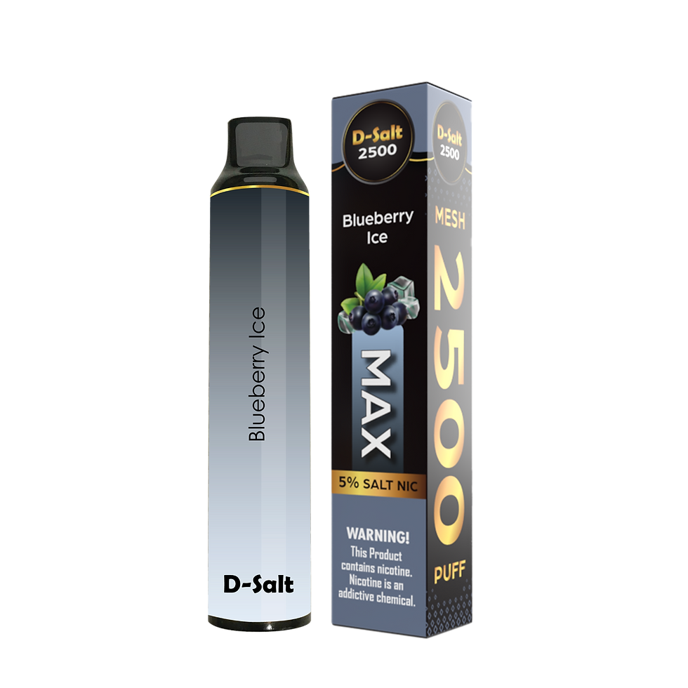 Миниатюра: D-Salt 2500 Puffs – Long-Lasting Disposable Salt Nic Vape - 3PACK