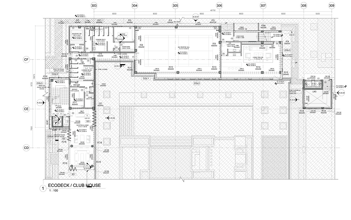Ecodeck/ Clubhouse Plan