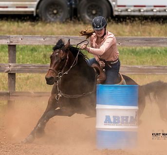 Barrel Racing at Barossa Rodeo