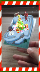 Custom-made business & Christmas-themed cards which are designed for augmented reality (AR) use where a dedicated mobile application is made to scan the cards and unveil various augmented 3D objects and special effects around the card.
