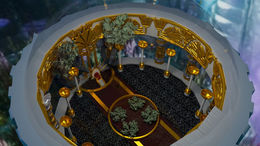 A group 3D modeling project in which an imaginary underwater city of Atlantis was modeled through. The building structure was separated into three sections, namely the hallway, workshop, and throne room. An Atlantean character model was also created and designed, then it was put inside the throne room.