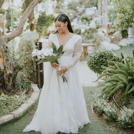 Wedding dresses. Brides