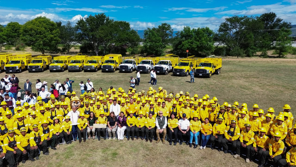Conmemora Gobierno de Oaxaca Día de la y el Combatiente de Incendios Forestales