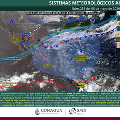 Pronostico del tiempo para Oaxaca hoy viernes 8 de mayo de 2026