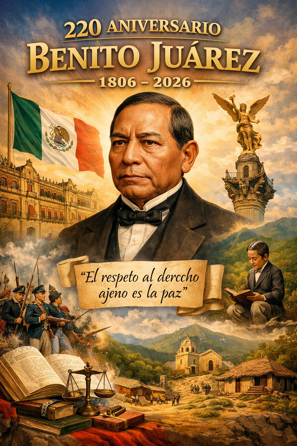 Benito Juárez: legado vigente a 220 años de su natalicio