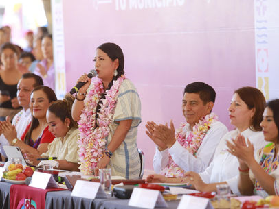 Salomón Jara y Nancy Benítez encabezan estrategia Trabajo que transforma tu municipio en Xoxocotlán