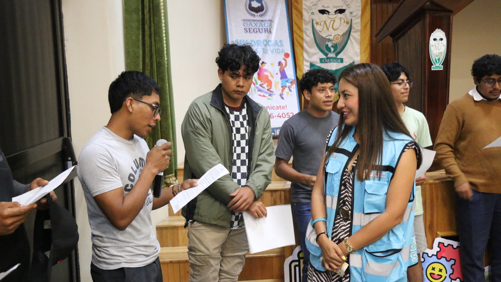 Promueve SE-Sipinna entornos seguros para la comunidad estudiantil universitaria oaxaqueña