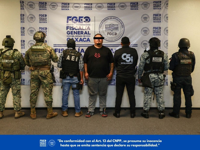 Fiscalía de Oaxaca obtiene vinculación a proceso contra L. O. S., alias “Lugger”, por homicidio de jóvenes cometido en Juchitán