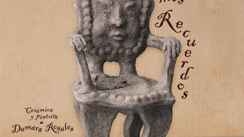 Asiste a la inauguración de “Donde arden mis recuerdos”, exposición de Damara Rosales. 