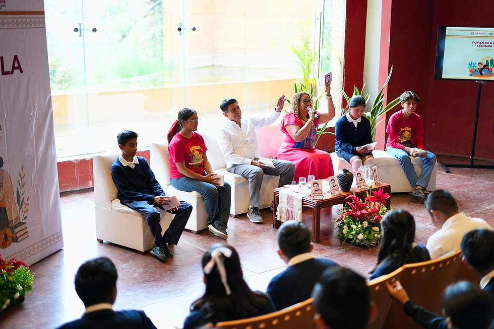 Fomenta Primavera Oaxaqueña hábito de lectura entre juventudes