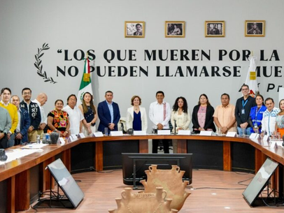 Tiene Oaxaca, reconocimiento internacional por atención y reparación de los derechos y dignidad de personas desplazadas