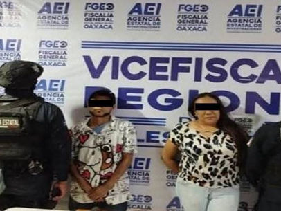 Fiscalía de Oaxaca, DEFENSA, GN y SSPC rescatan a dos mujeres adolescentes al realizar cateo en un bar de Ejutla, donde además detuvieron a dos personas que ya están vinculadas a proceso