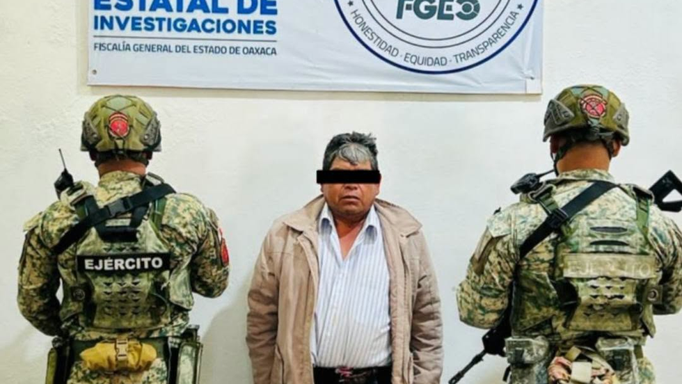 Fiscalía de Oaxaca detiene a probable responsable de tentativa de feminicidio y violencia familiar en la región de la Mixteca