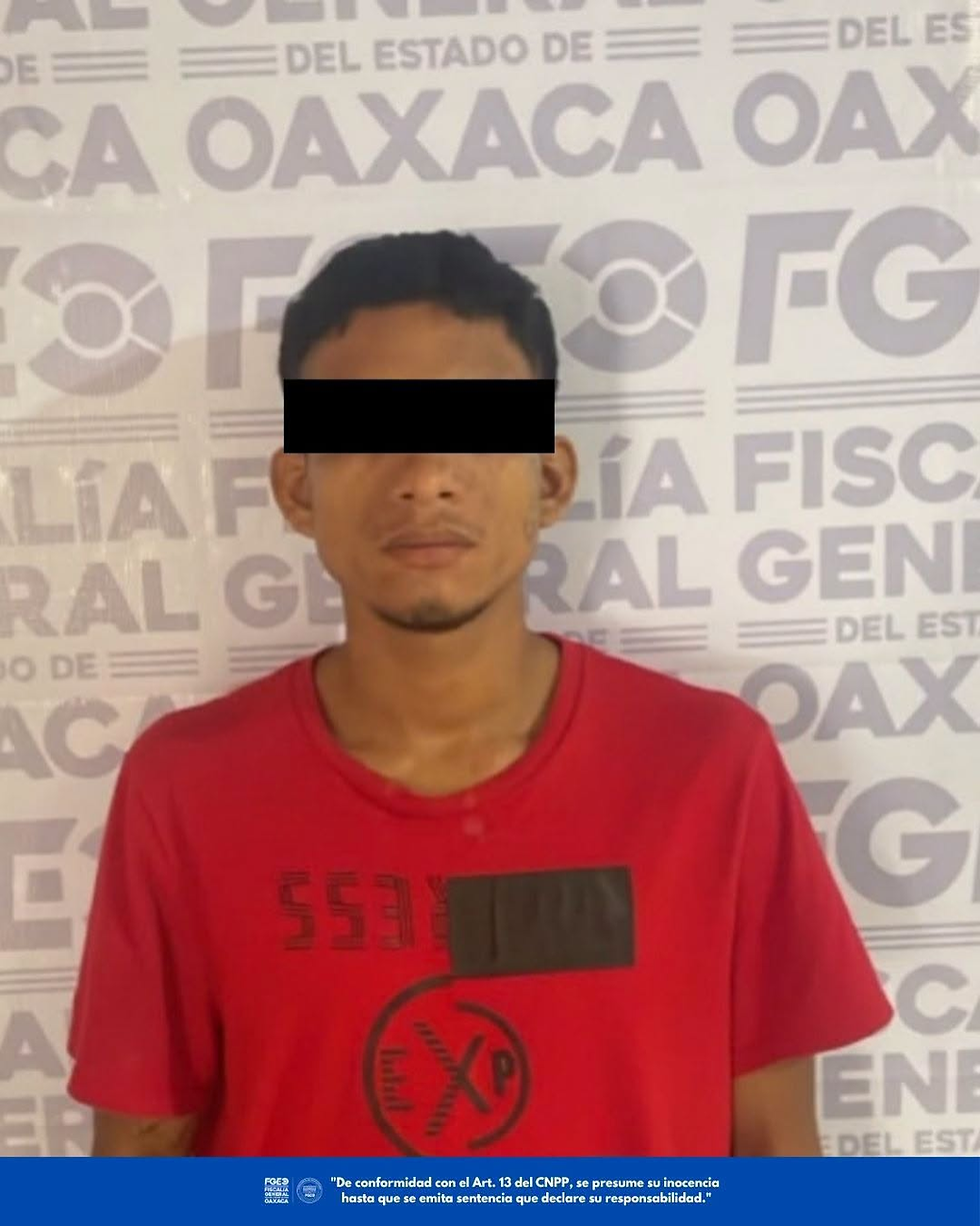 FGEO obtiene vinculación a proceso contra hombre por el delito contra la salud en Juchitán