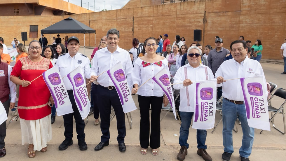 “Taxi Gunaa”: traslados seguros para mujeres durante la Guelaguetza