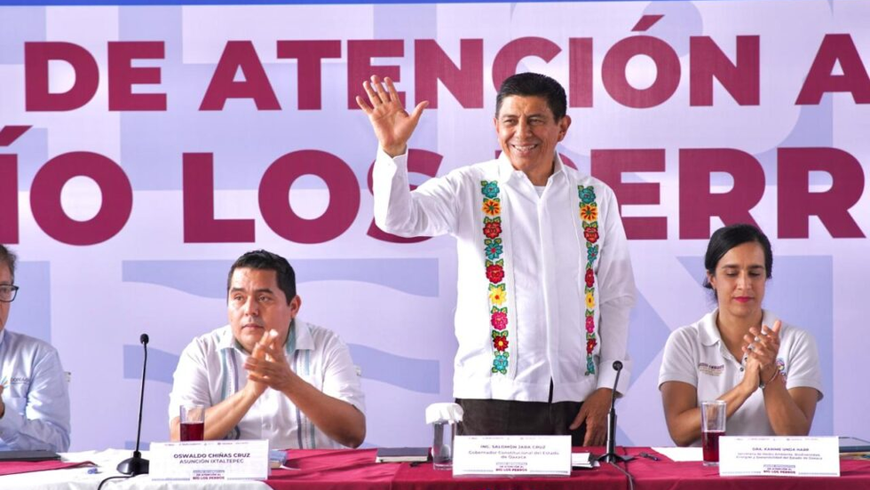 Asigna Salomón Jara 200 mdp para saneamiento del río Los Perros en el Istmo de Tehuantepec con más infraestructura y acciones ambientales