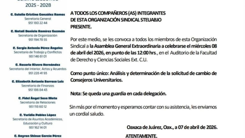 Se calienta la lucha por la Rectoría de la UABJ0.