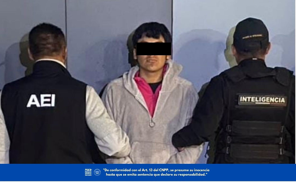 Fiscalía de Oaxaca rescata a adolescente en Hidalgo y aprehenden a una persona por privación ilegal de la libertad con fines sexuales