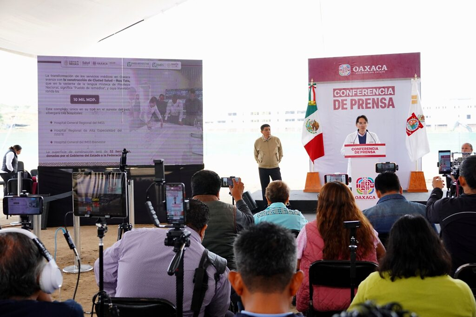 La construcción de Ciudad Salud Ñuu Tata incluye 605 consultorios integrados al Sistema Universal de Salud