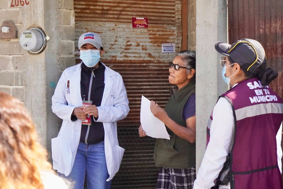 En 3 días, Caravanas Ve’e Tata atienden, casa por casa, la salud de mil 485 personas de Oaxaca de Juárez