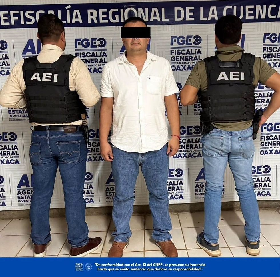 Obtiene Fiscalía de Oaxaca vinculación a proceso y prisión preventiva contra probable responsable de secuestro agravado ocurrido en Loma Bonita