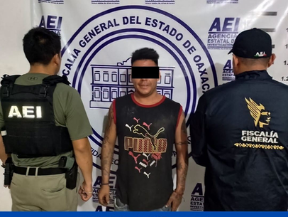 FGEO detiene en la Costa de Oaxaca a un hombre buscado por delitos contra la salud