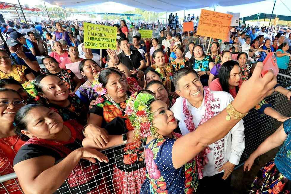 Con cerca de 2 mmdp, Primavera Oaxaqueña redefine el rumbo social del Istmo de Tehuantepec