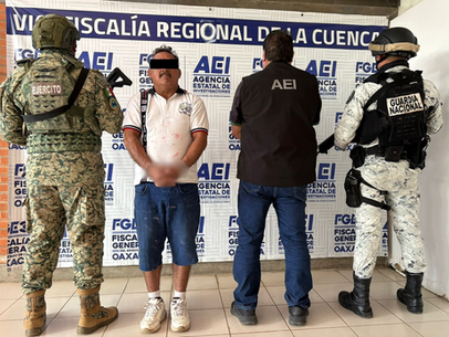 Fiscalía de Oaxaca aprehende a un hombre buscado por violación de un niño en la región Cuenca