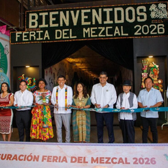 Inaugura Salomón Jara la Feria del Mezcal y de Artesanías 2026 en Oaxaca