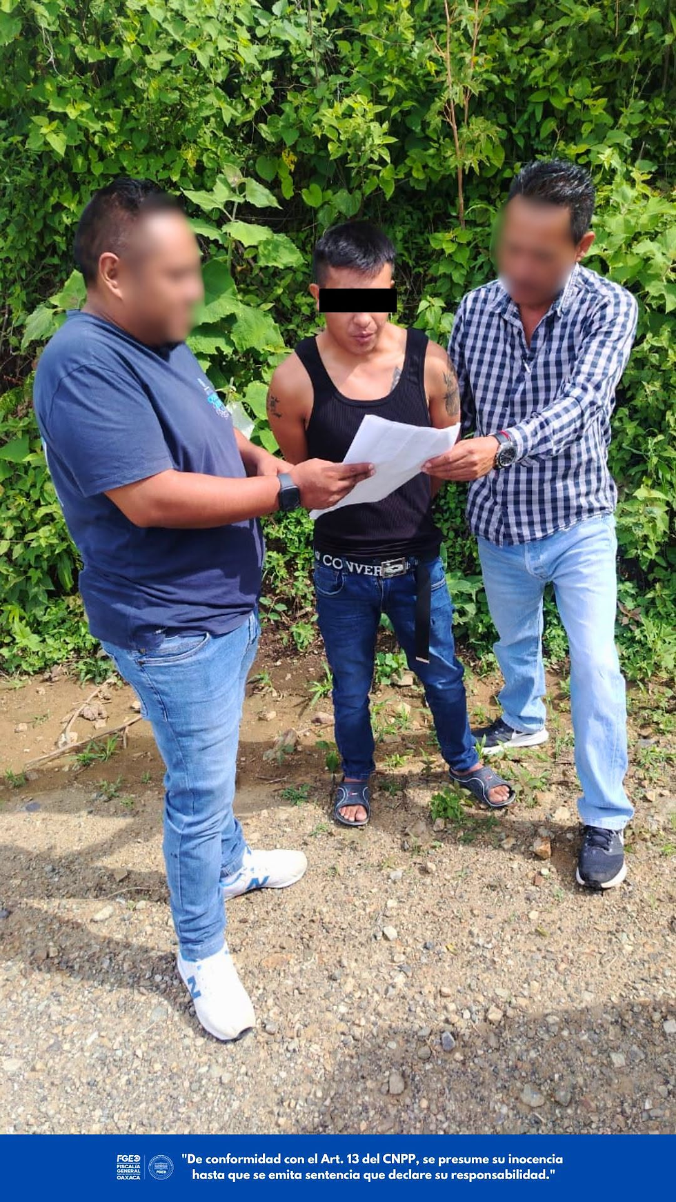 Aprehende FGEO a probable responsable de atacar con arma blanca e intentar privar de la vida a un hombre en Santa María Zapotitlán