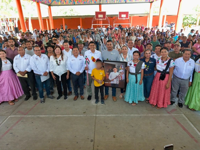 Con Trabajo que Transforma tu Municipio, Salomón Jara impulsa el desarrollo de Santiago Minas