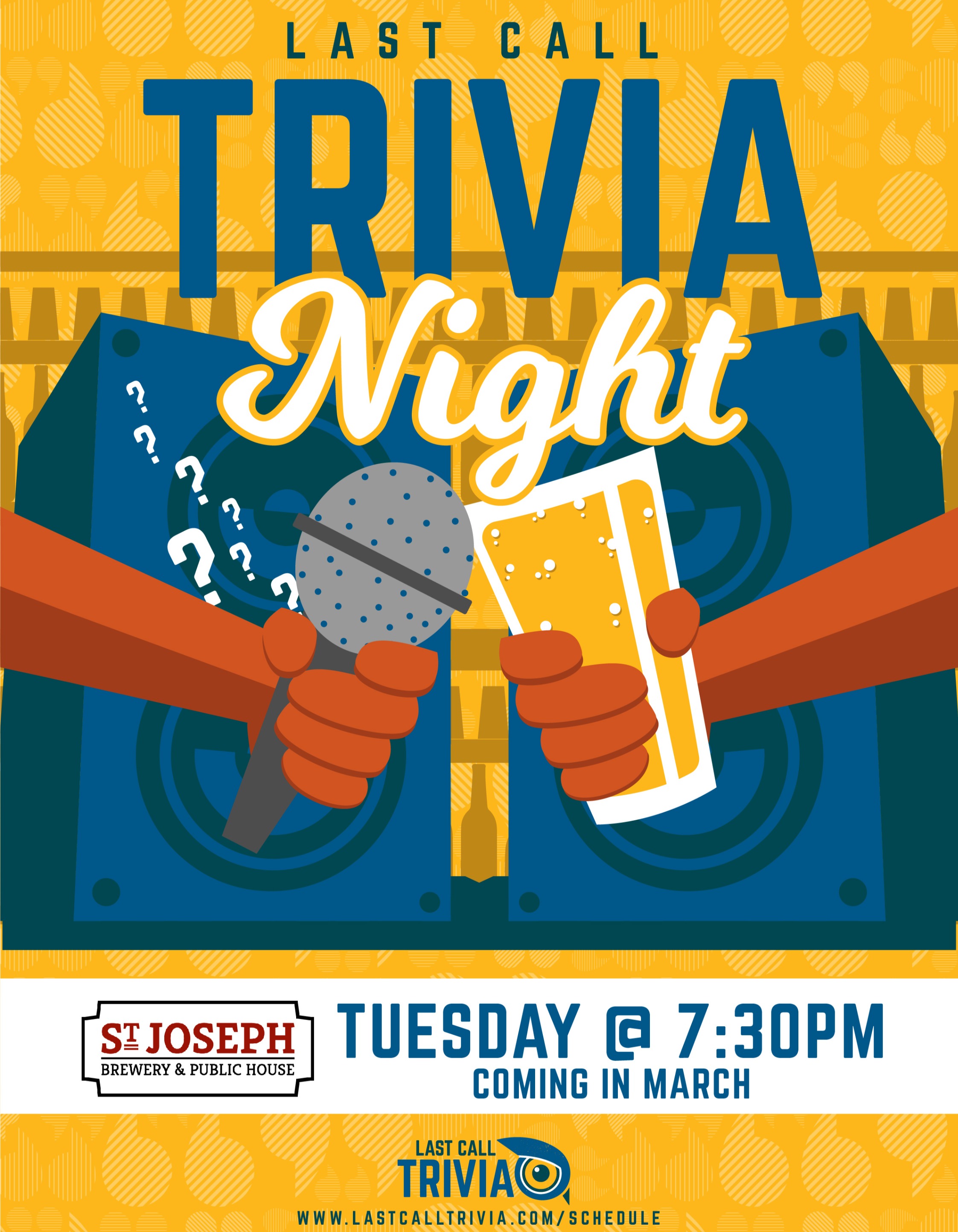 Tuesday Trivia Night at Saint Joseph Brewery