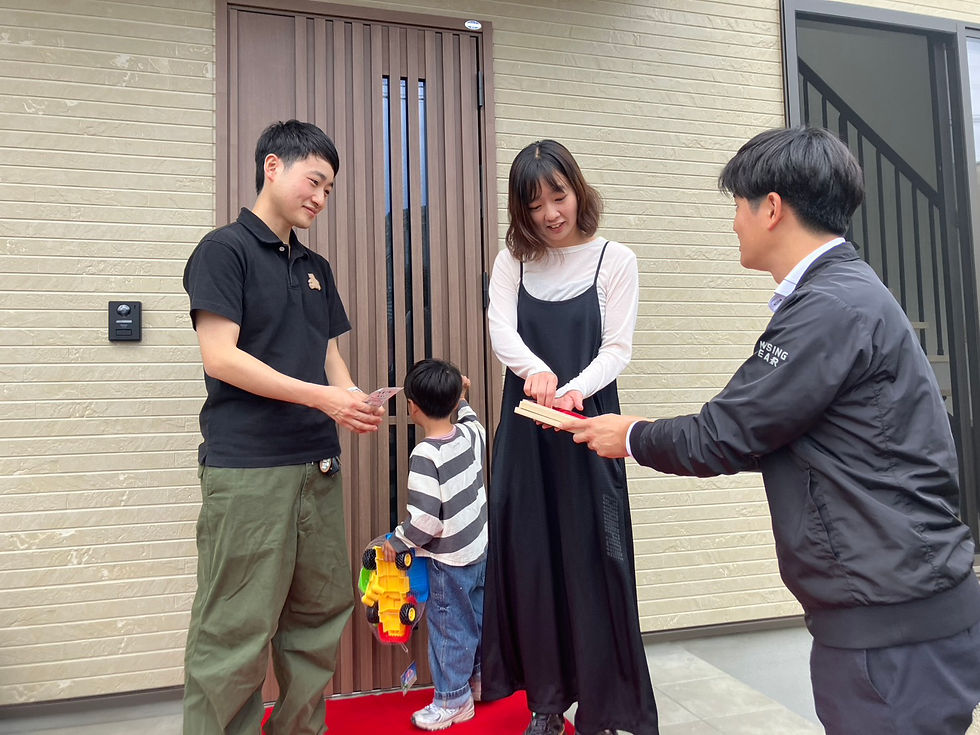 西区城山　K様邸のお引渡し！