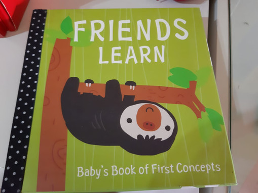Friends learn: Baby´s book of first concepts
