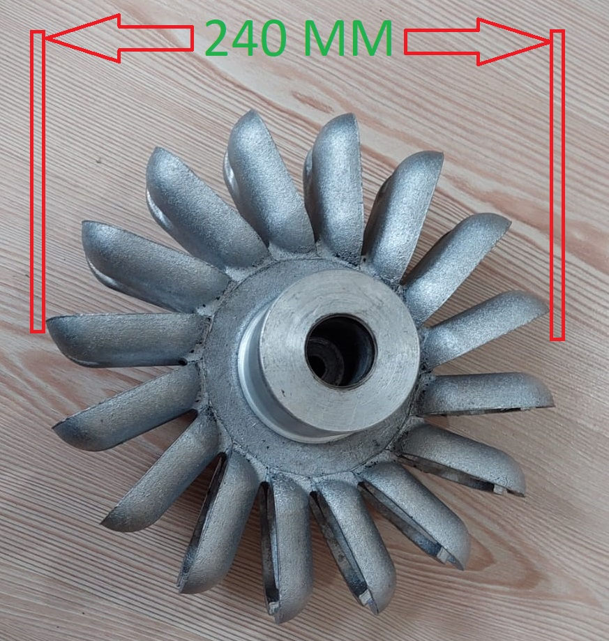 Küçük resim: PELTON  SU ÇARKI
