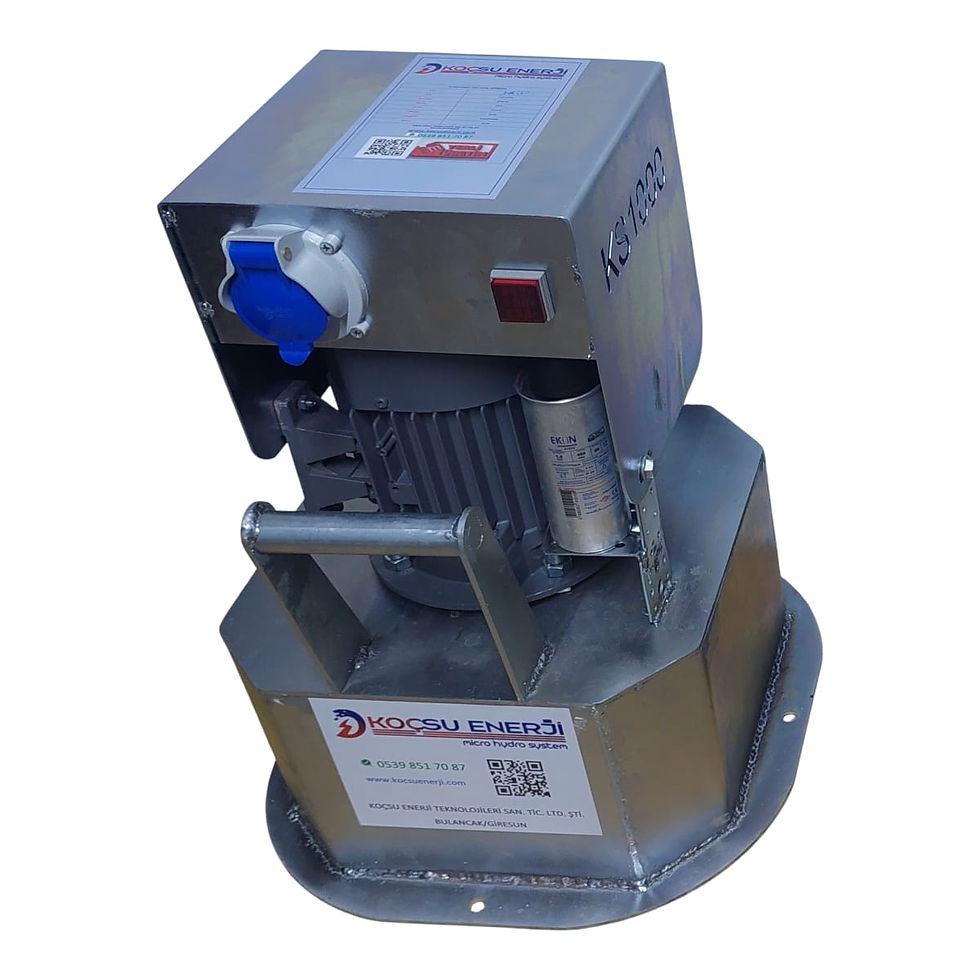 Küçük resim: 1 kw Su Kw Su Türbini