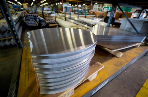Interstate shield sign blanks