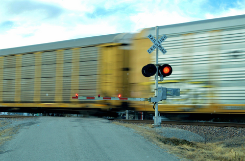 modern railroad crossbuck