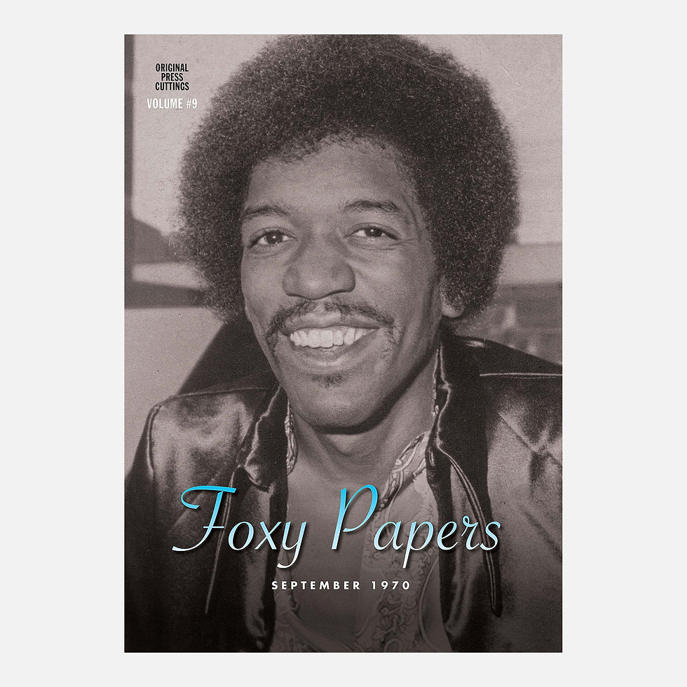 Foxy Papers vol. 9 September 1970
