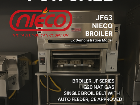 🔥 JF63 Nieco Broiler – Ex Demonstration Unit Now Available